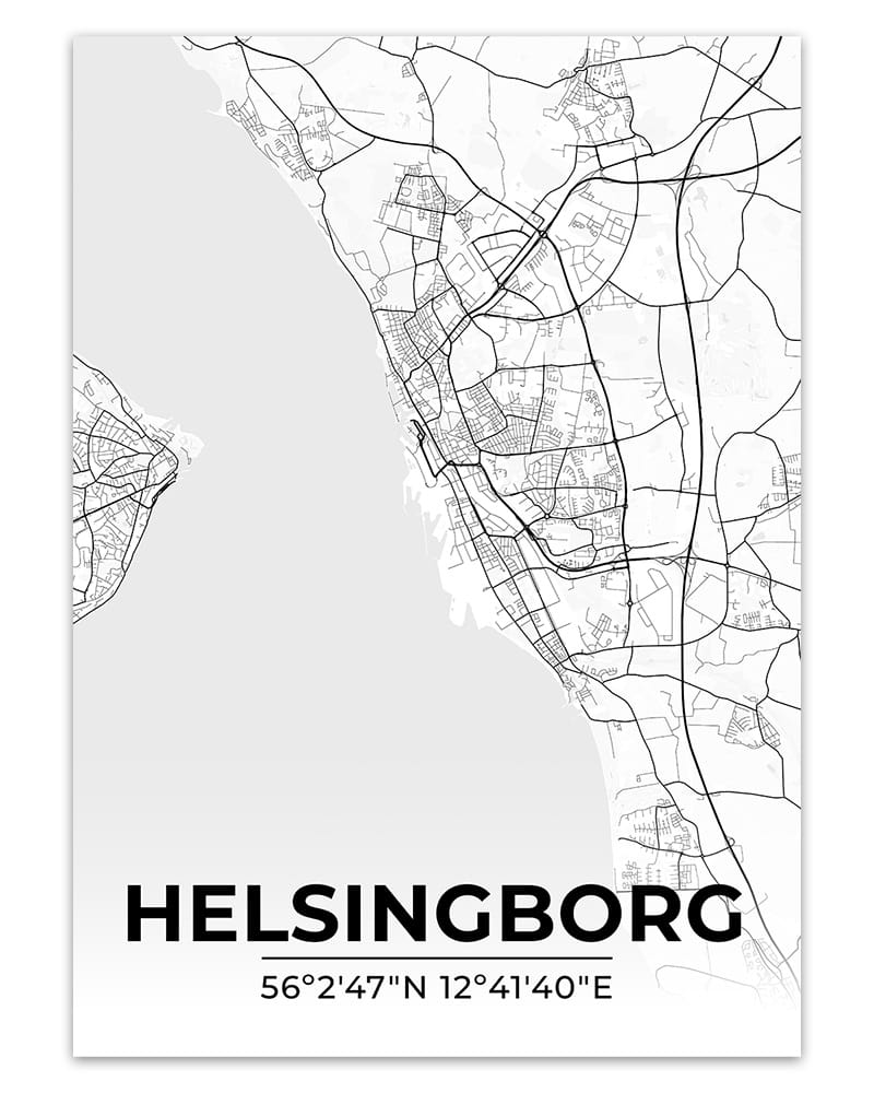 Helsingborg karta